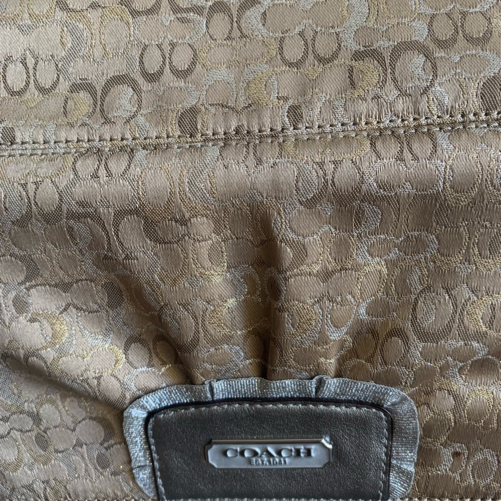 Metallic Coach bag - Picture 5 of 5